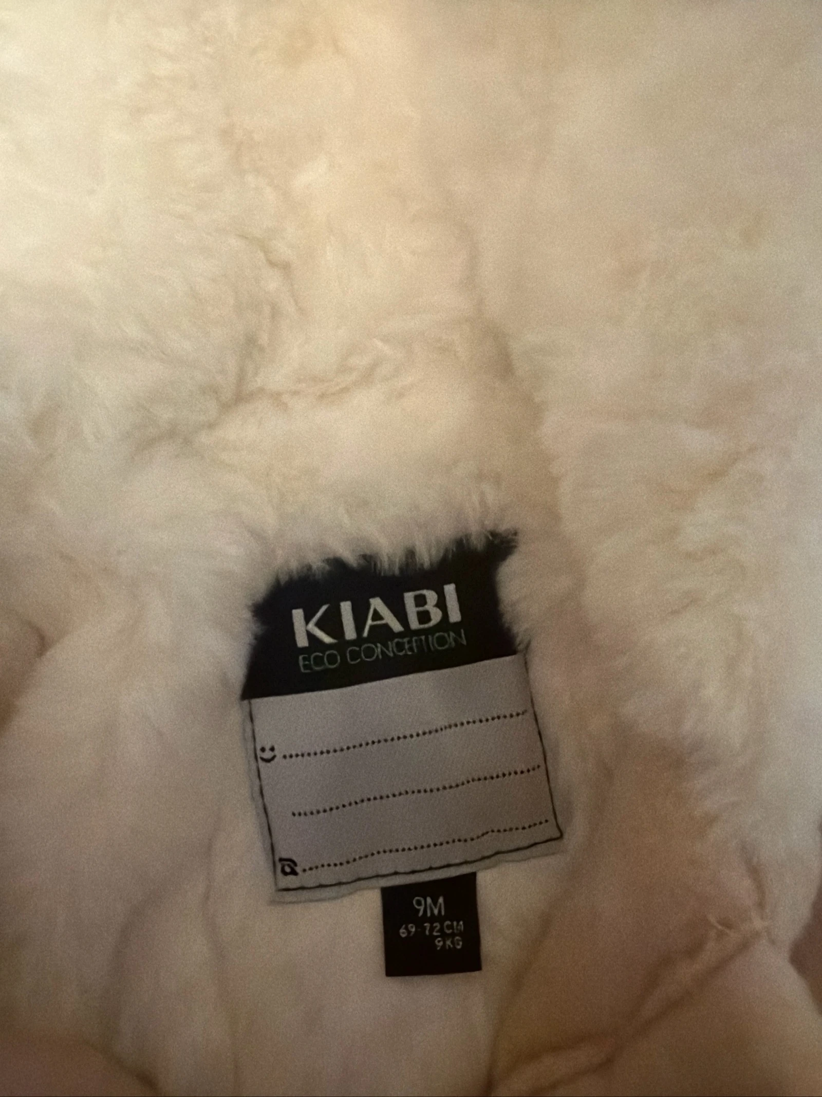 Abrigo para niña de 9 meses de Kiabi color rosa en muy buen estado – photo 2